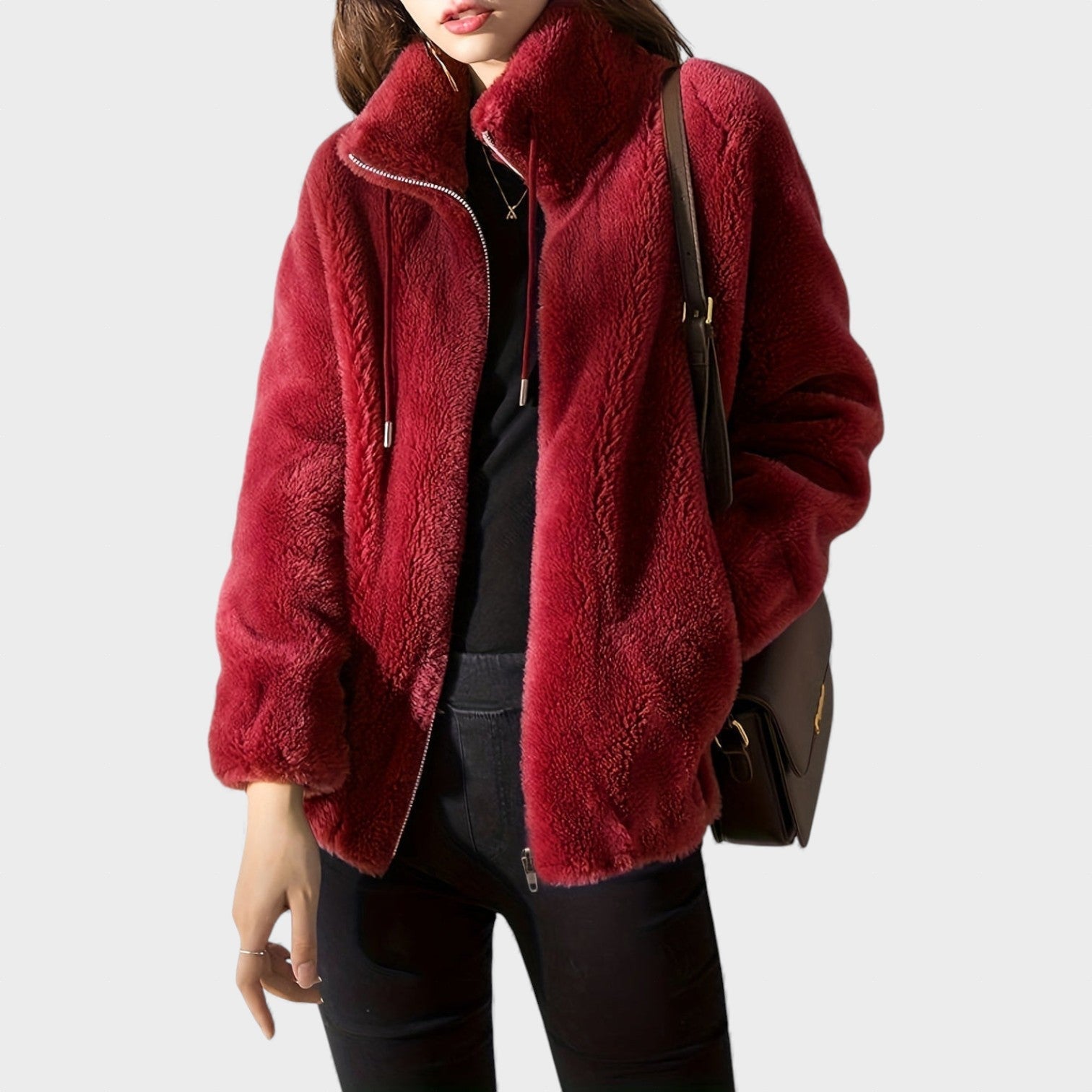 María | Veste à Zip Confortable