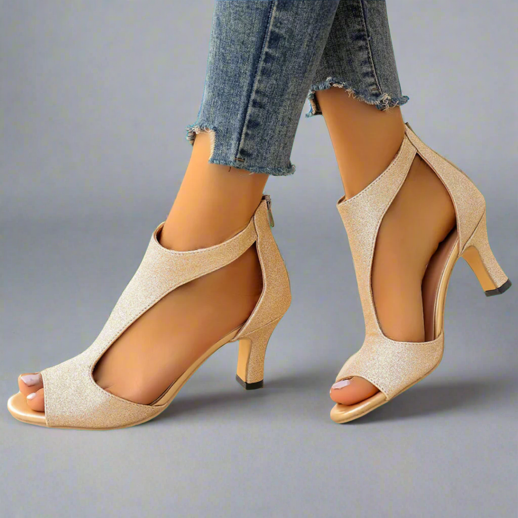Flora | Sandales à talons élégantes