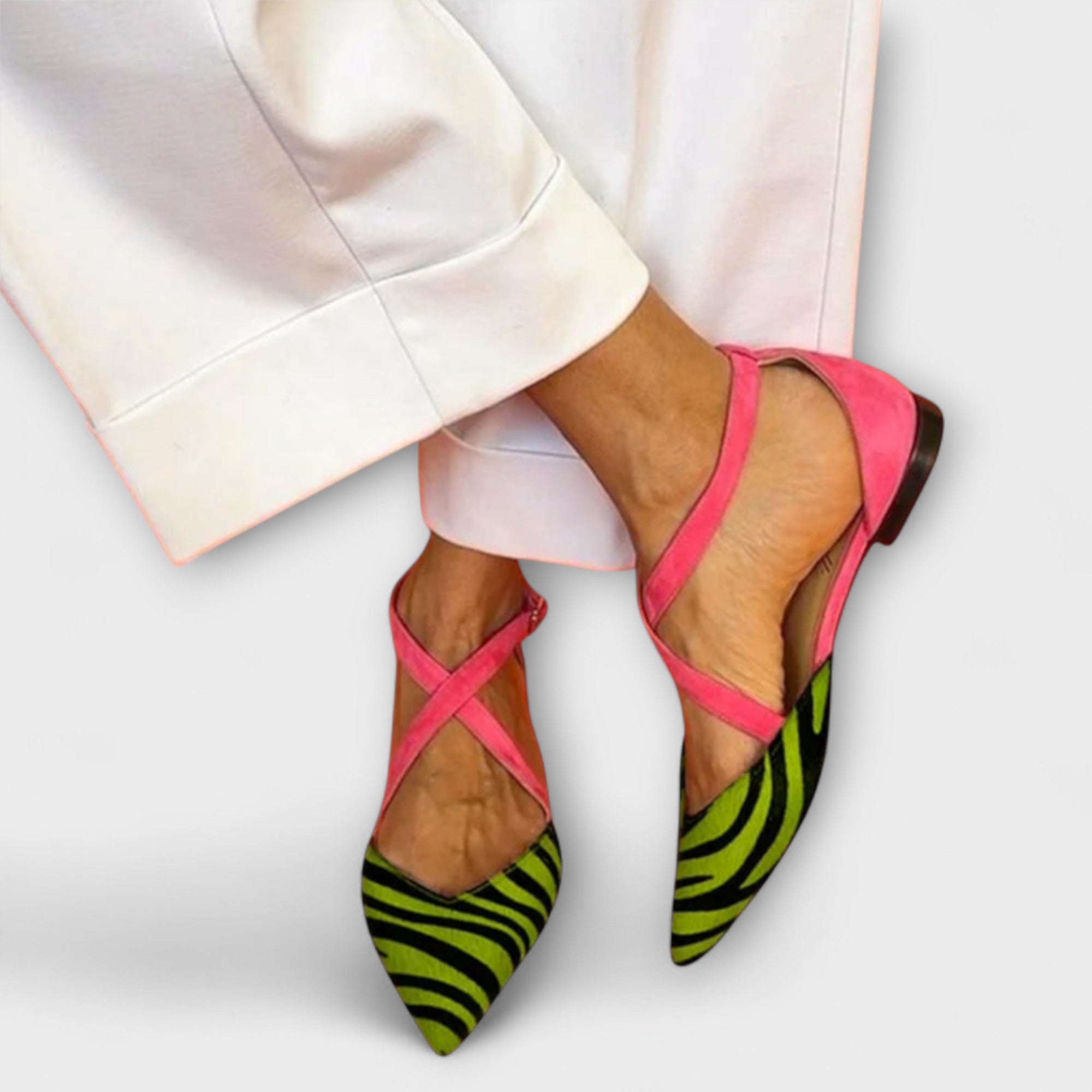 Fenna - Mocassins à Rayures