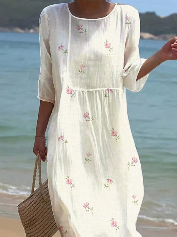 Robe Légère à Motifs Floraux Isabelle Fiori