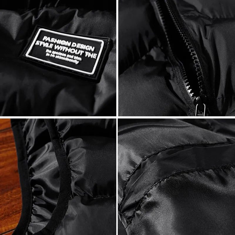 Clarence Gilet Matelassé Homme – Sans Manches, Isolation Thermique & Fermeture Éclair