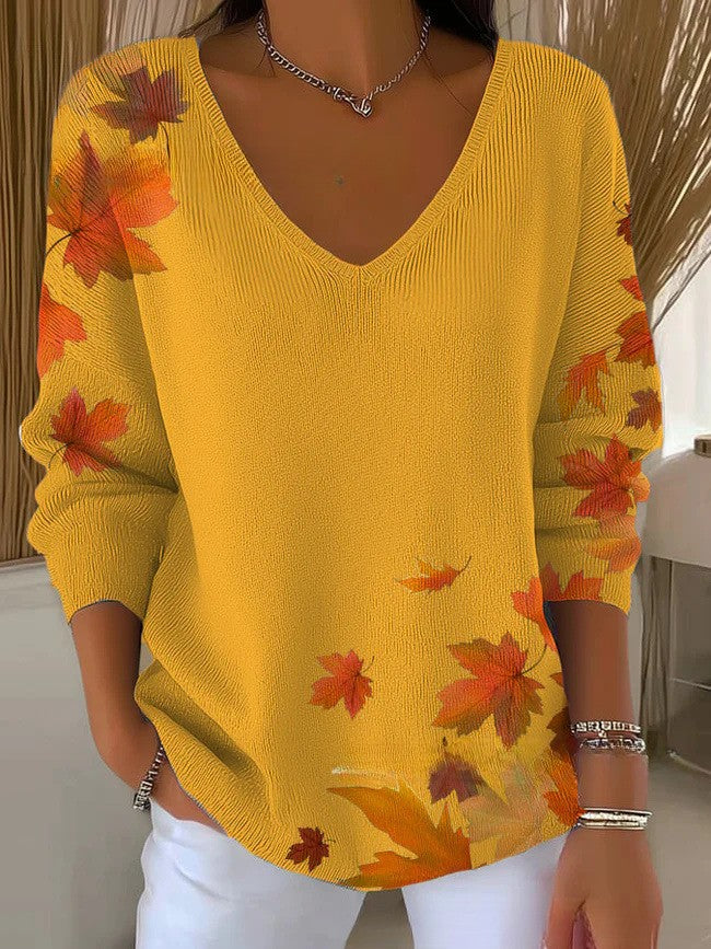 AURELIE | Pull à col en V