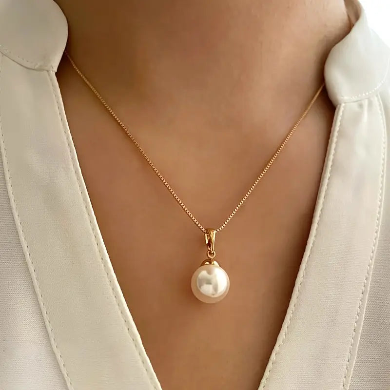 Ensemble de bijoux Golden Grace Pearl | Or