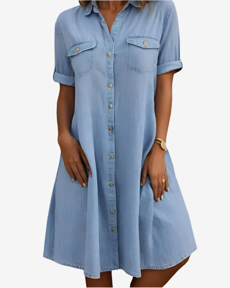 Luna | Robe en denim confortable