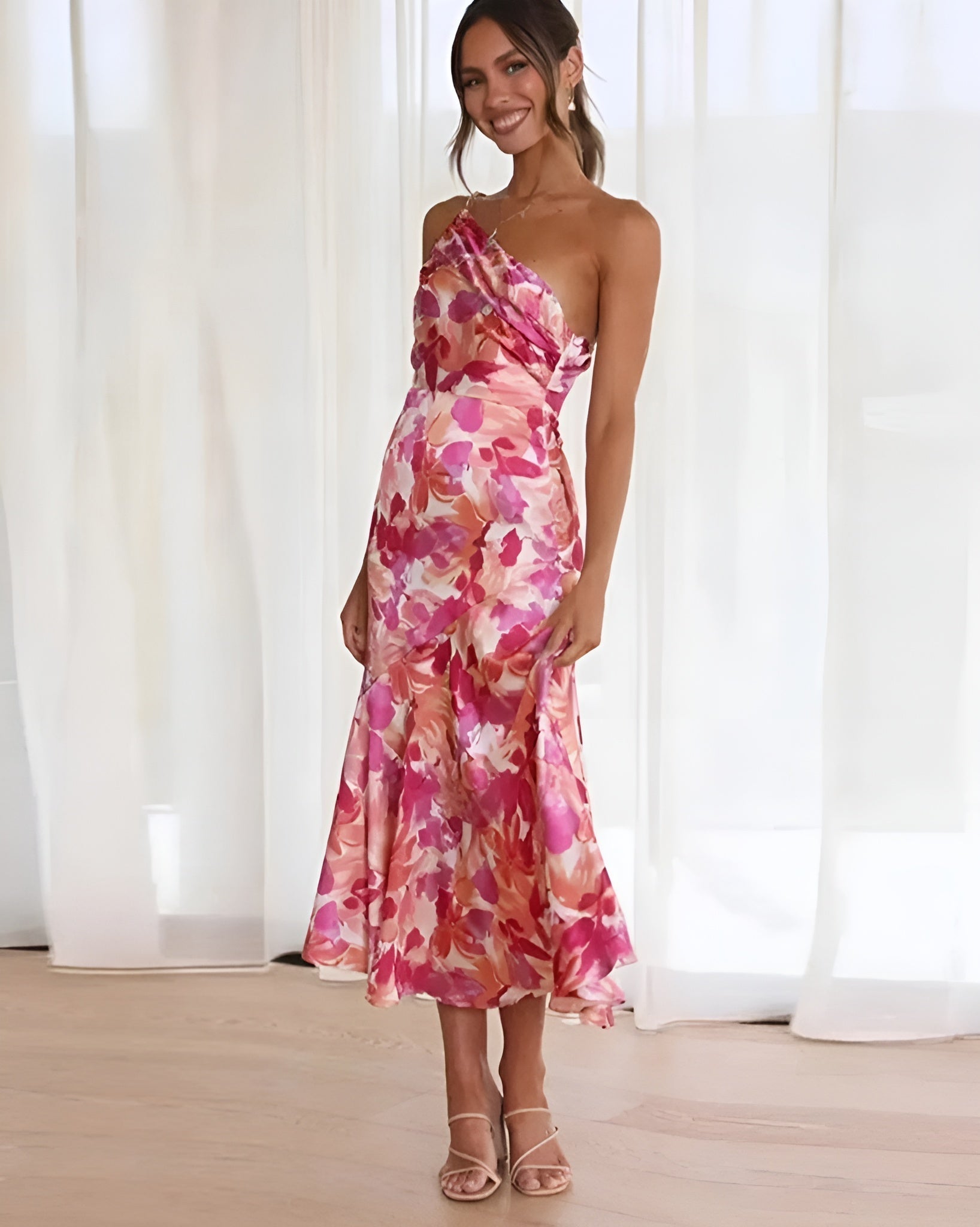 Robe Maxi Floral Élégante Laluna®