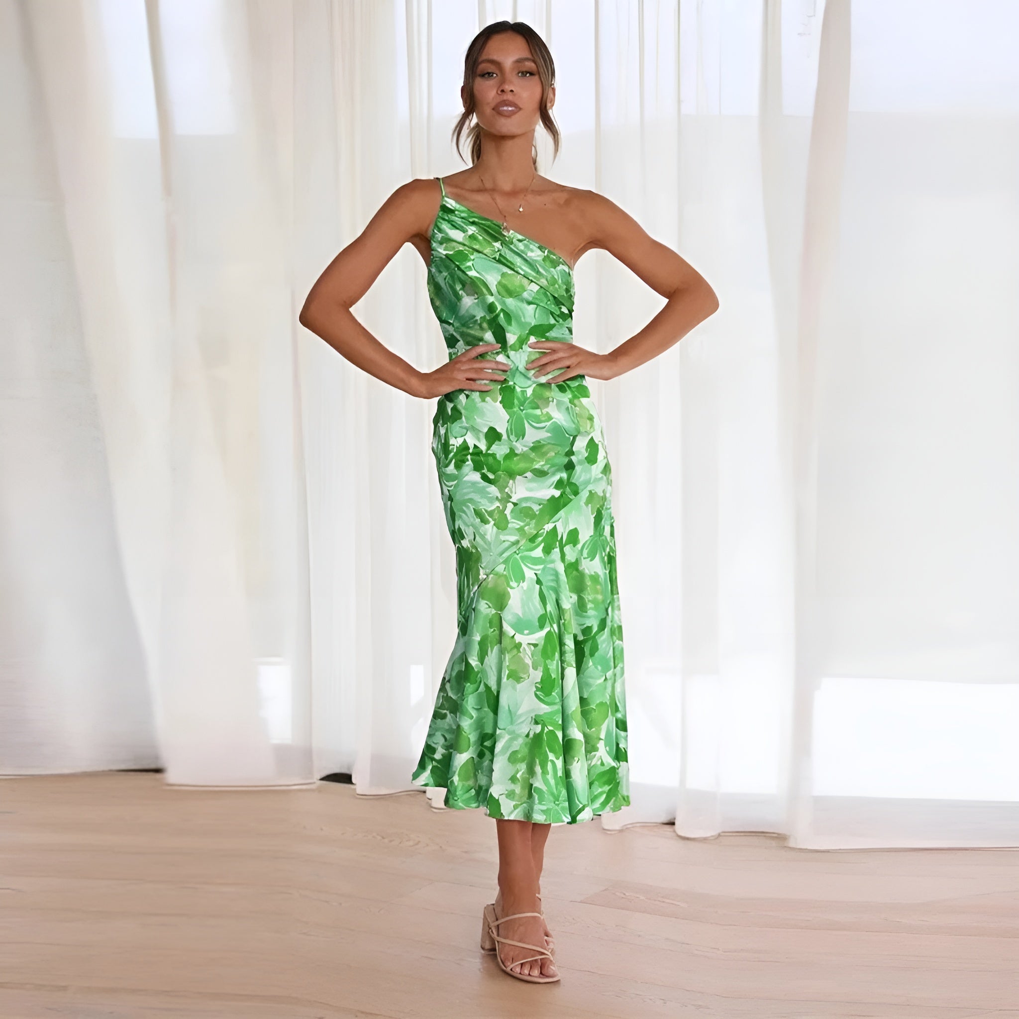 Robe Maxi Floral Élégante Laluna®