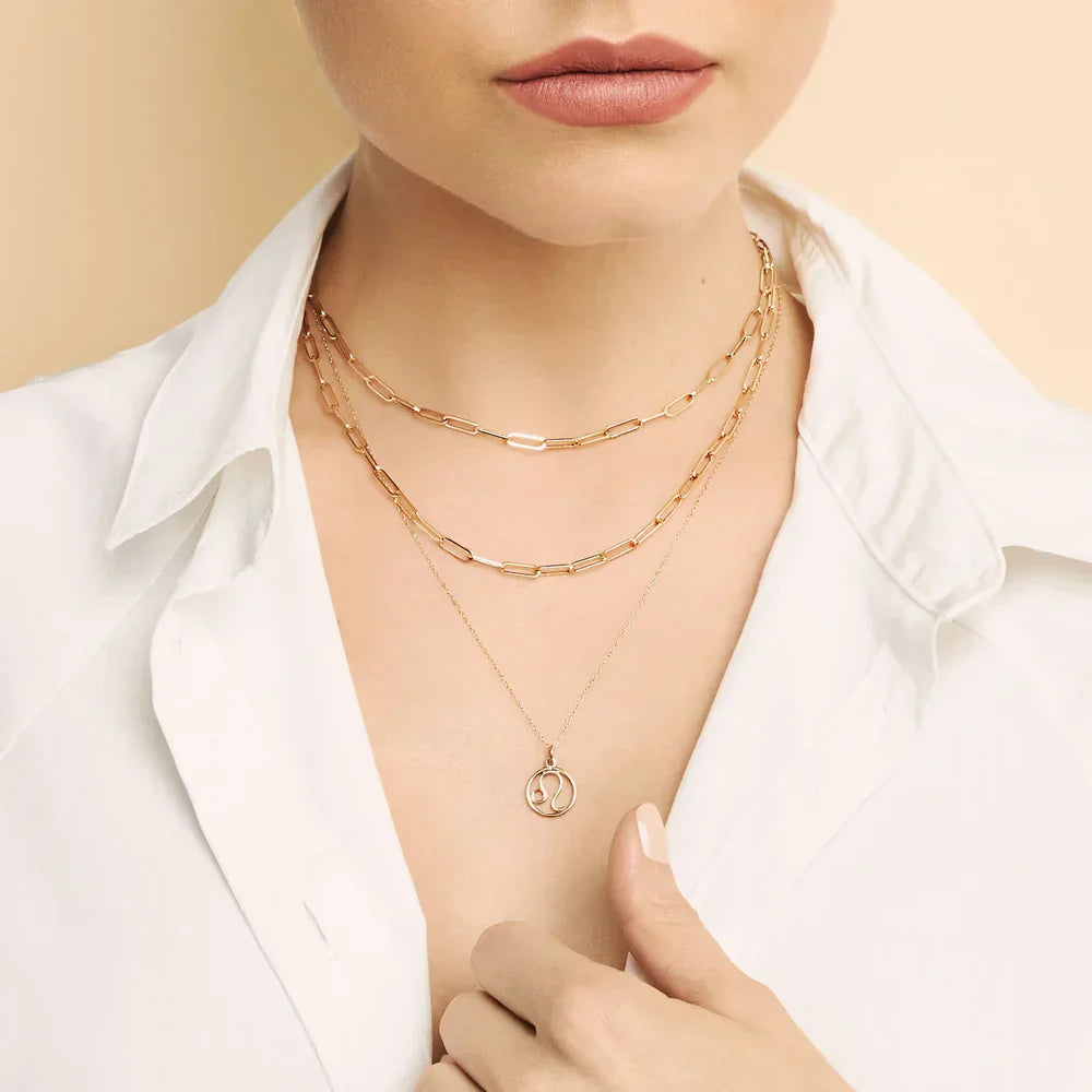 Collier avec signe du zodiaque | Or