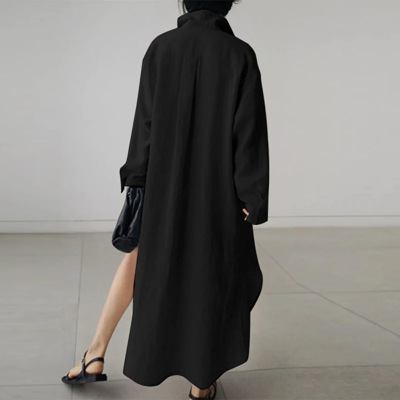 Luna | Robe chemise oversize confortable