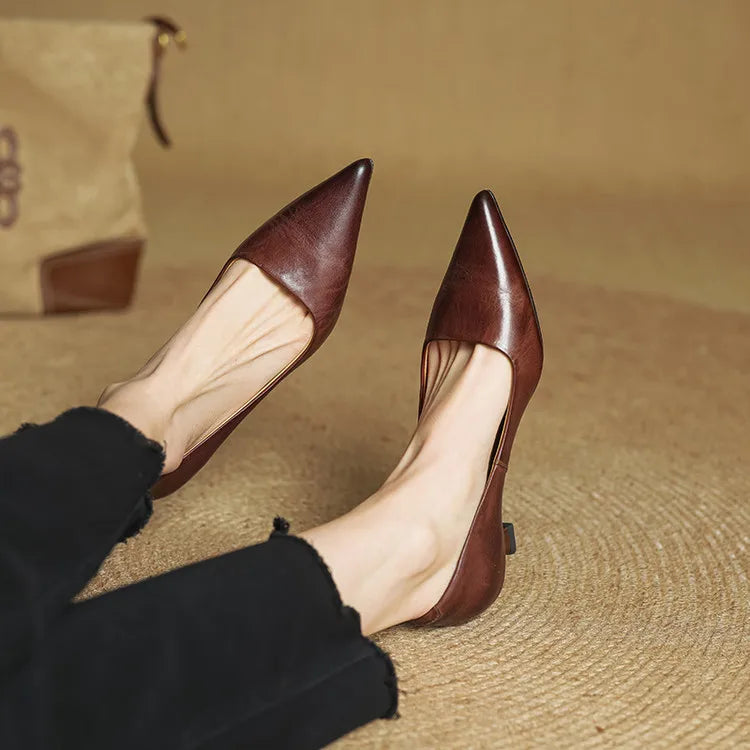Anok™ Escarpins en Cuir Véritable