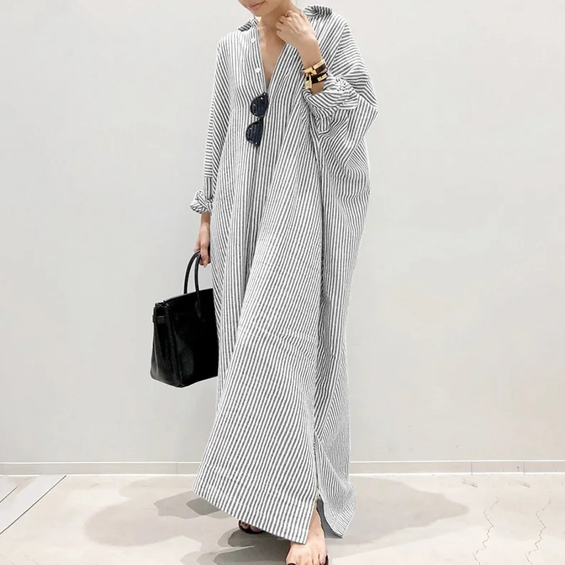 Luna | Robe Chemise Oversize Éthérée