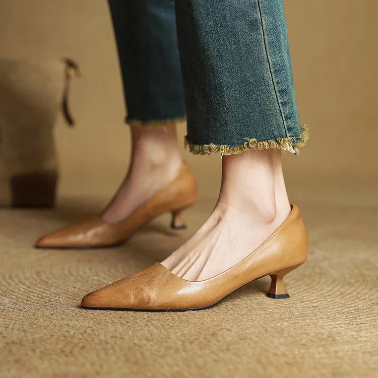 Anok™ Escarpins en Cuir Véritable
