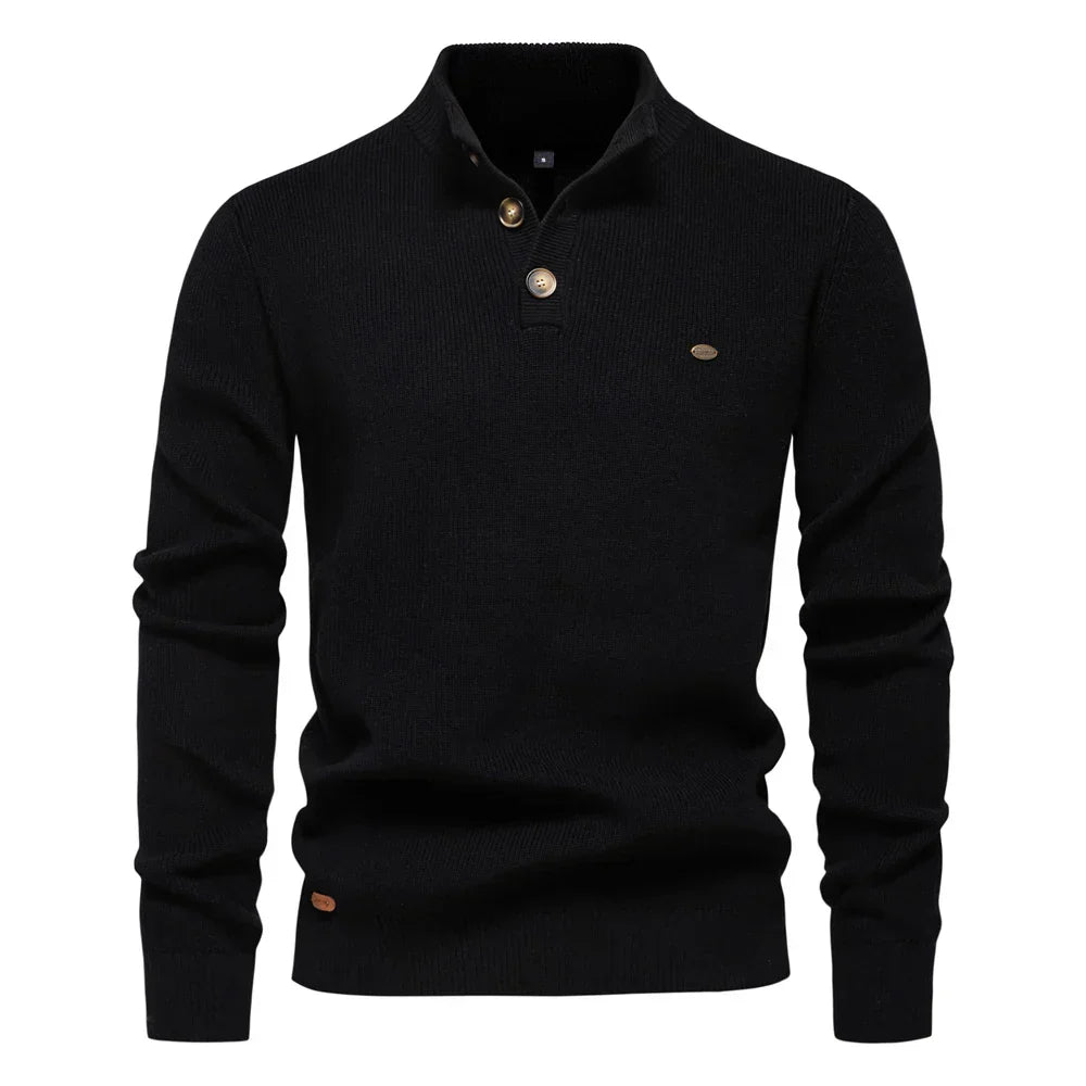 MIRAVO | Pull homme avec design à boutons