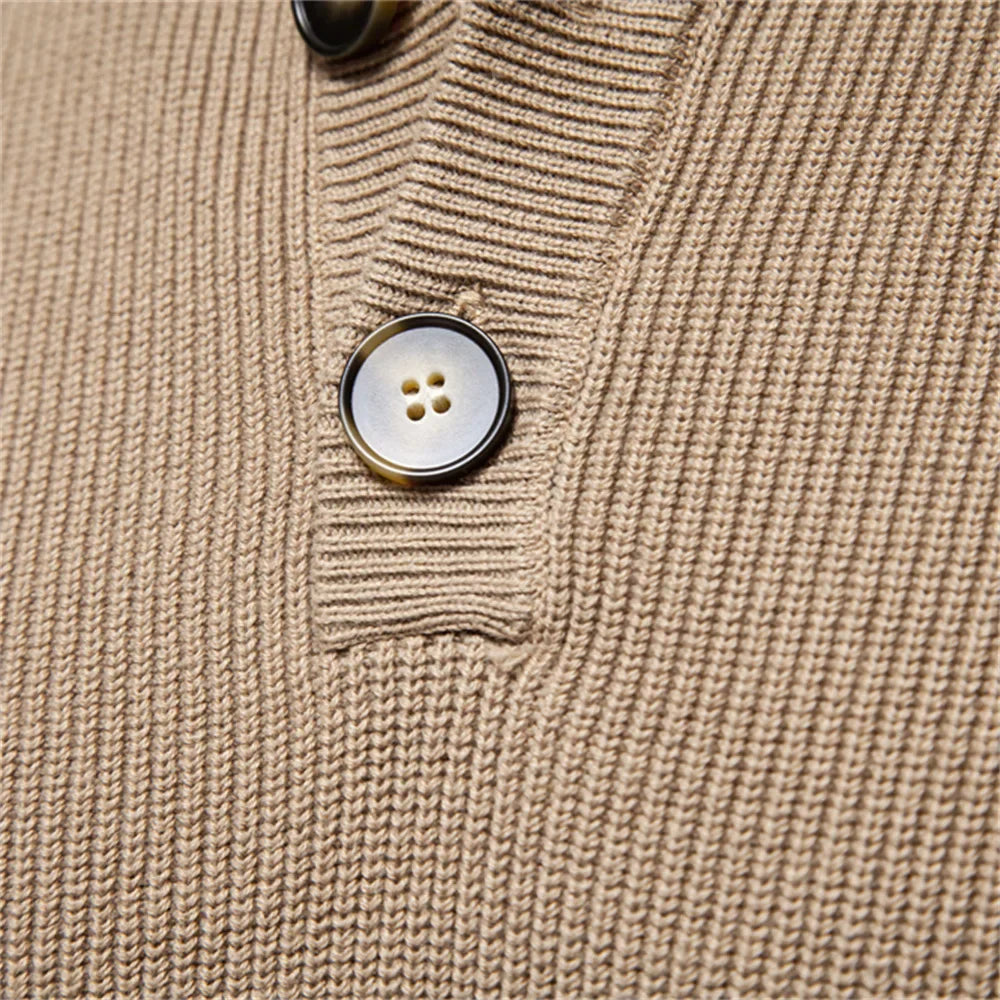 MIRAVO | Pull homme avec design à boutons