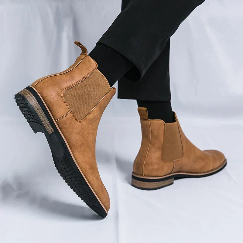 Kayden™ | Bottes Chelsea en Cuir Élégantes