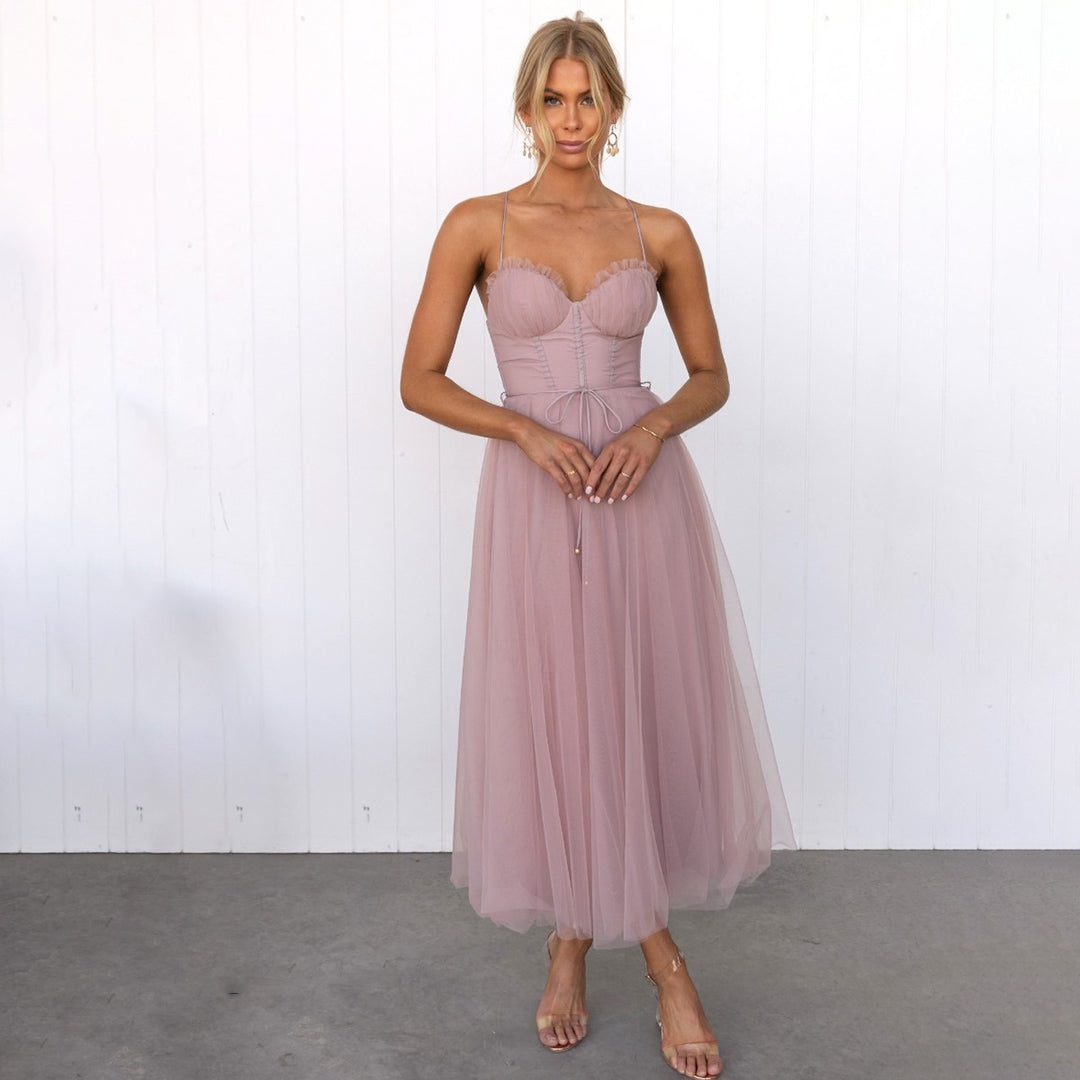 Robe Midi Femme Solana – Élégante, Ajustée et en Tissu Respirant pour les Jours Spéciaux