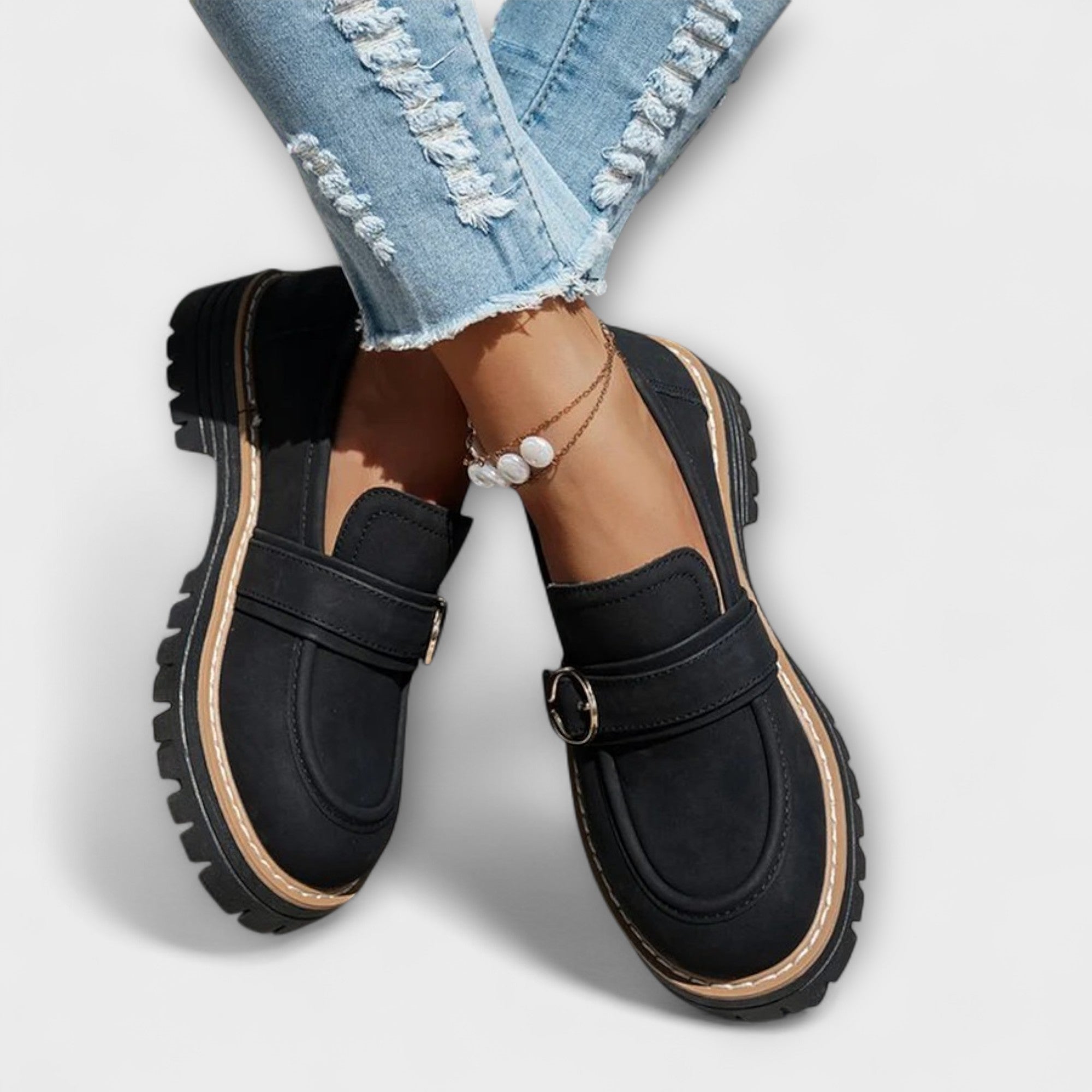 Lora – Mocassins Casual à Bout Rond