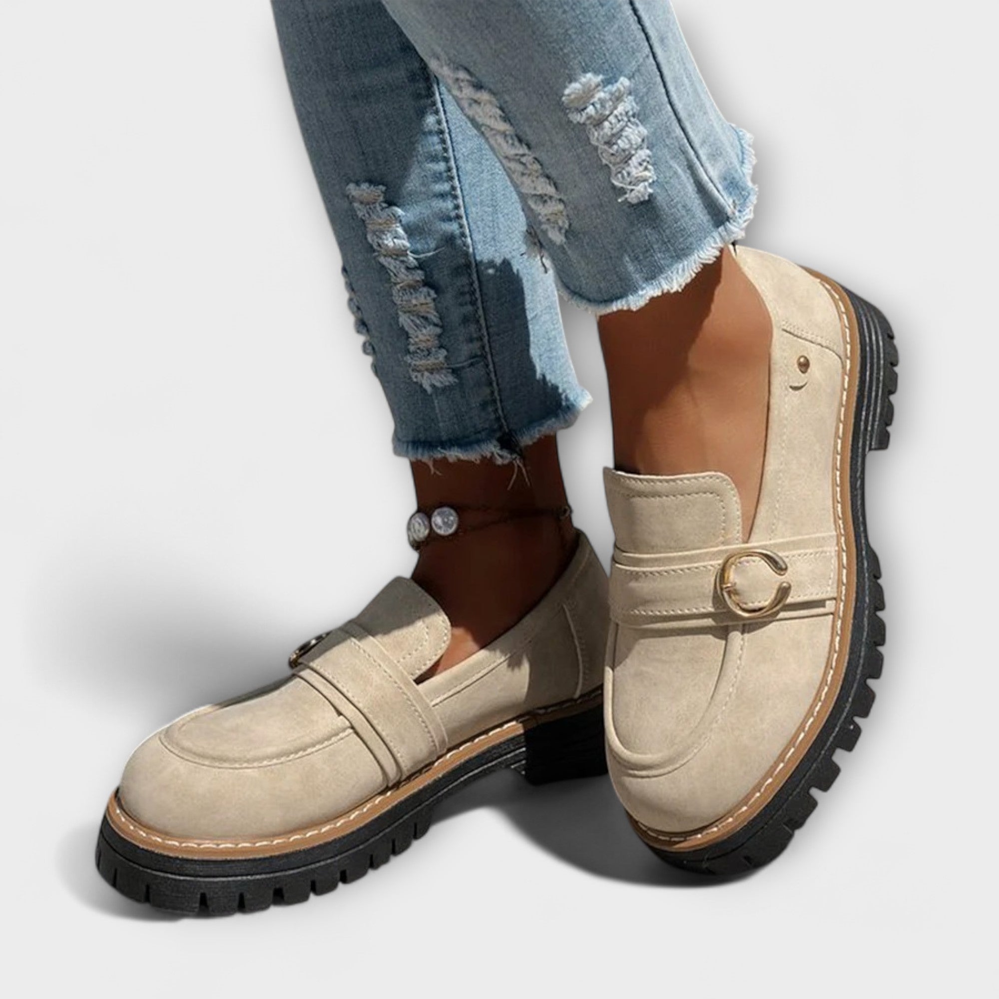 Lora – Mocassins Casual à Bout Rond