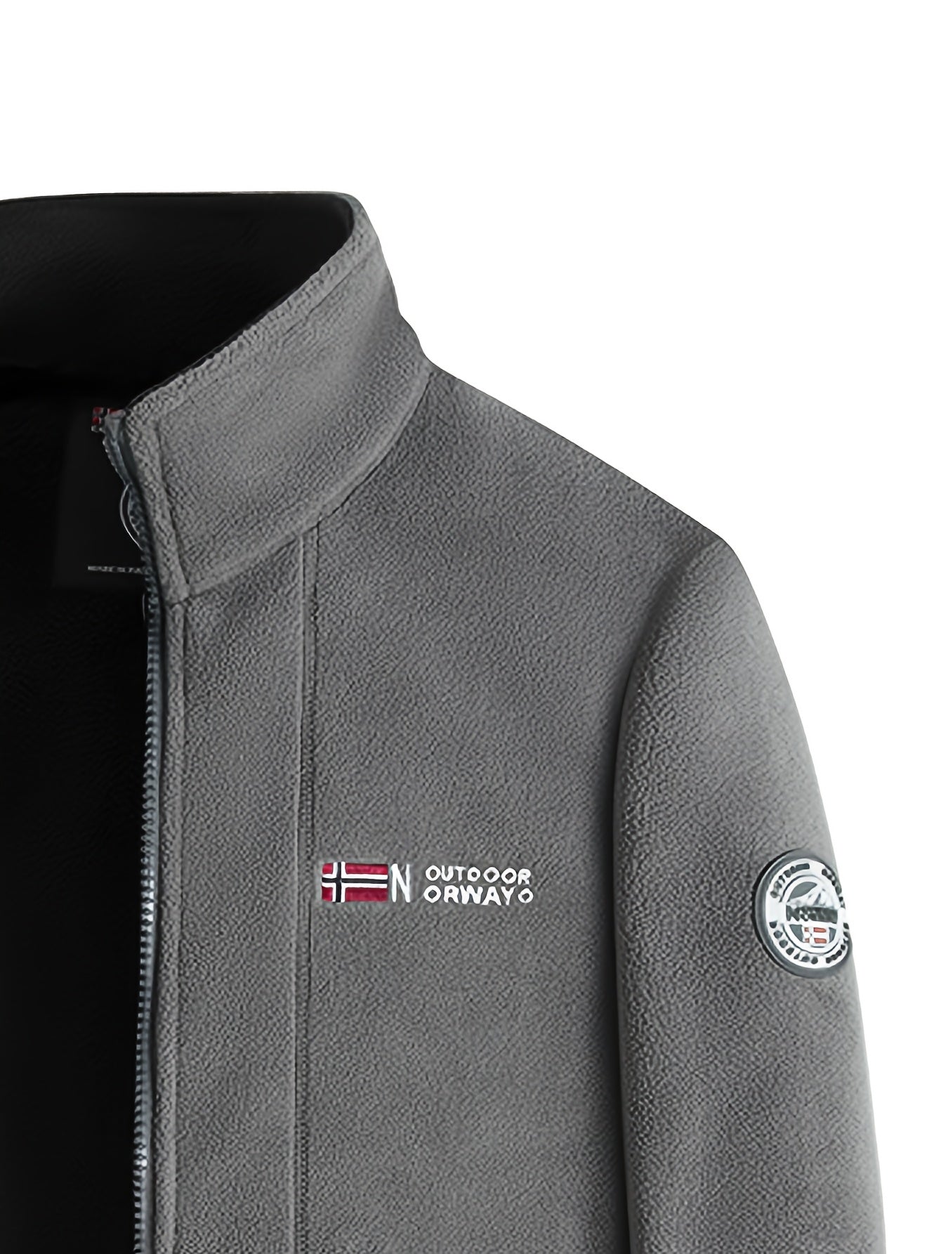 Julius Veste Polaire Outdoor Homme – Douce, Chaude & Légère avec Col Protecteur