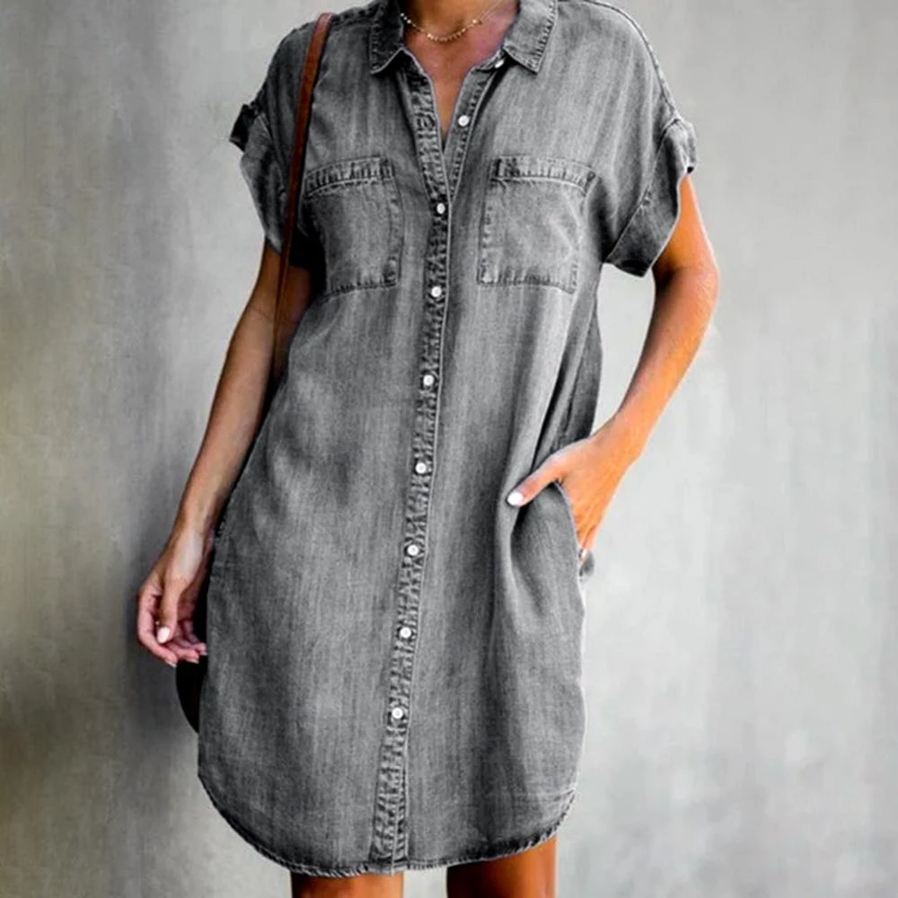 Luna | Robe en Jean Chic et Contemporaine