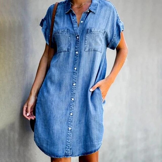 Luna | Robe en Jean Chic et Contemporaine