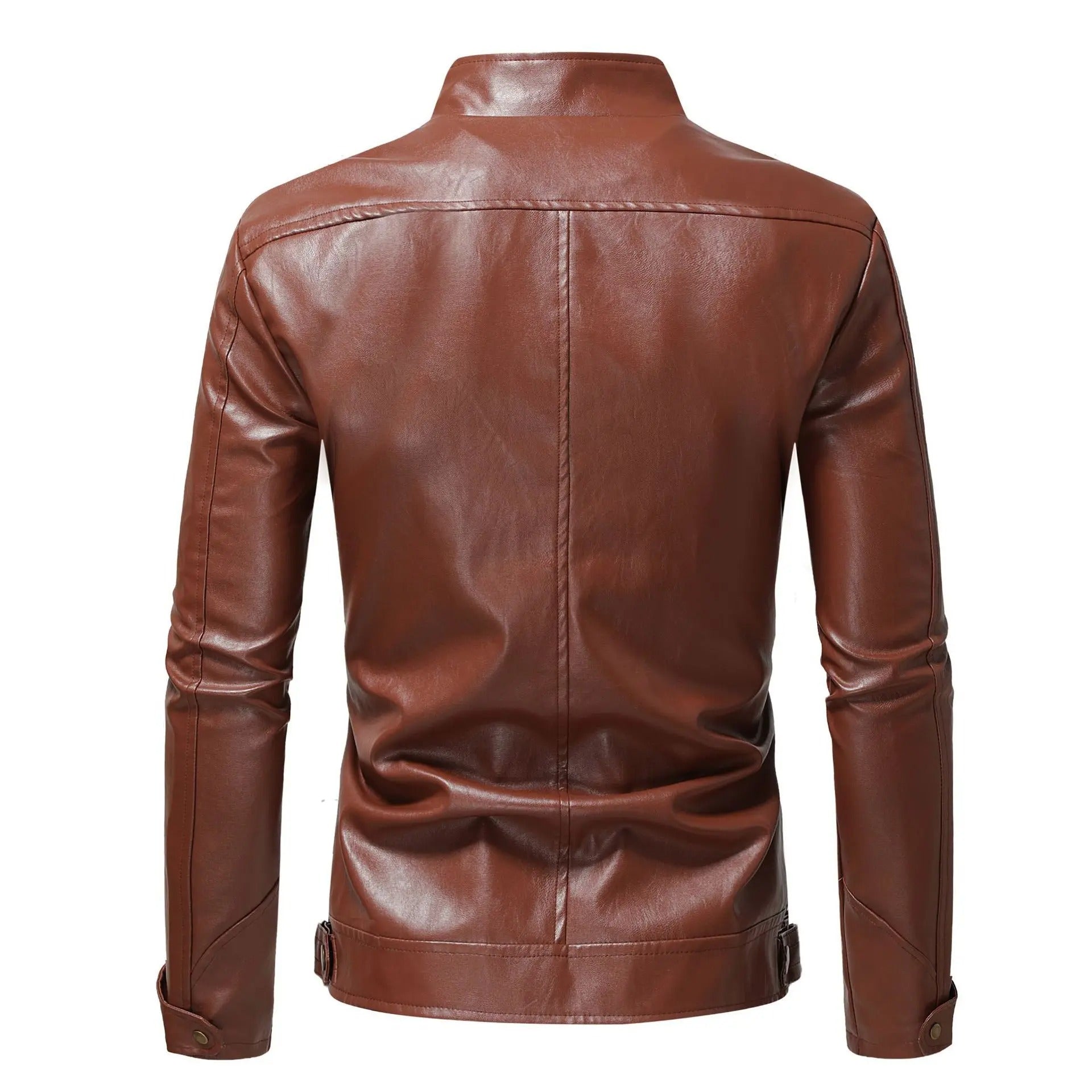 Veste en cuir élégante pour hommes