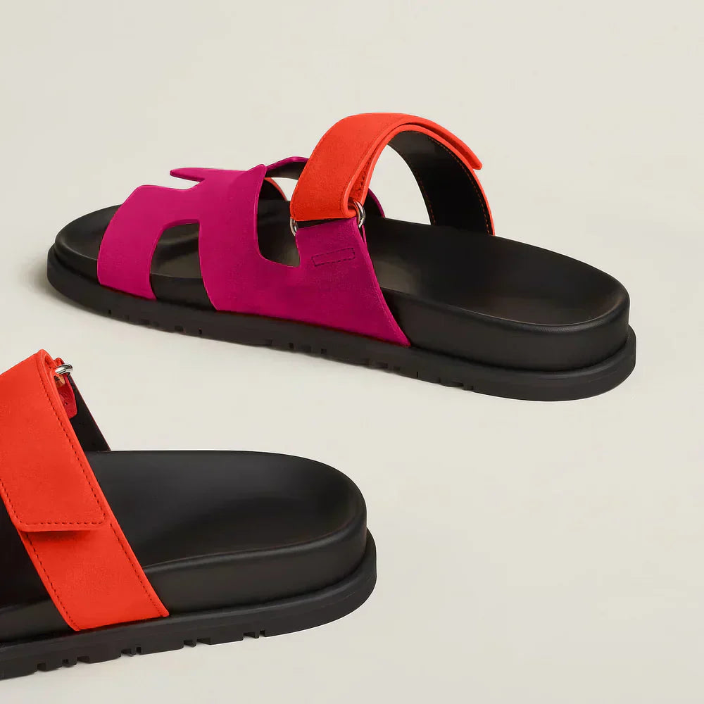 Sandales Femme Paula – Sandales Élégantes d'Été avec Sangles Réglables et Semelle Confortable