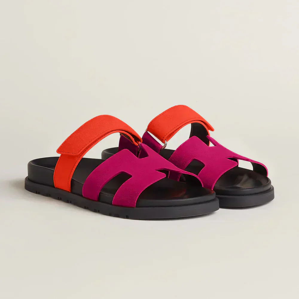 Sandales Femme Paula – Sandales Élégantes d'Été avec Sangles Réglables et Semelle Confortable