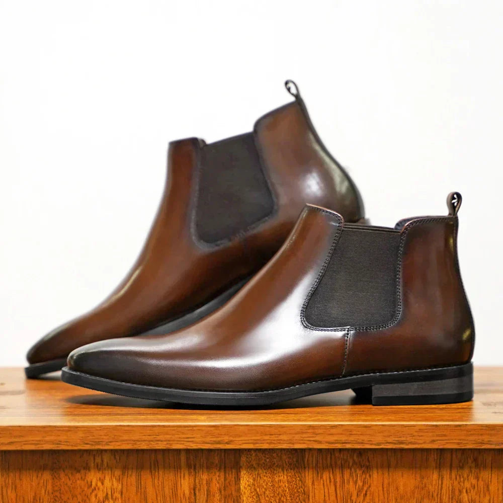 Blake™ | Élégantes Bottes Chelsea en Cuir