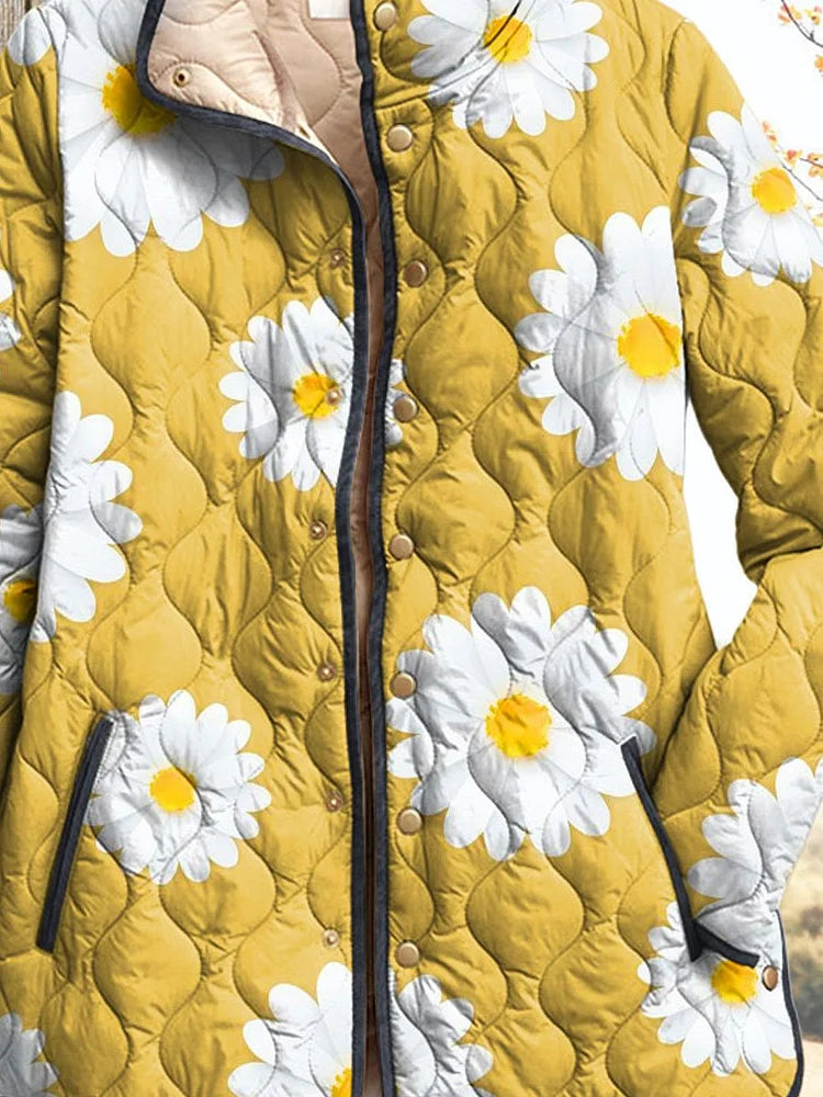 Veste pour Femmes avec un Charmant Motif de Marguerite