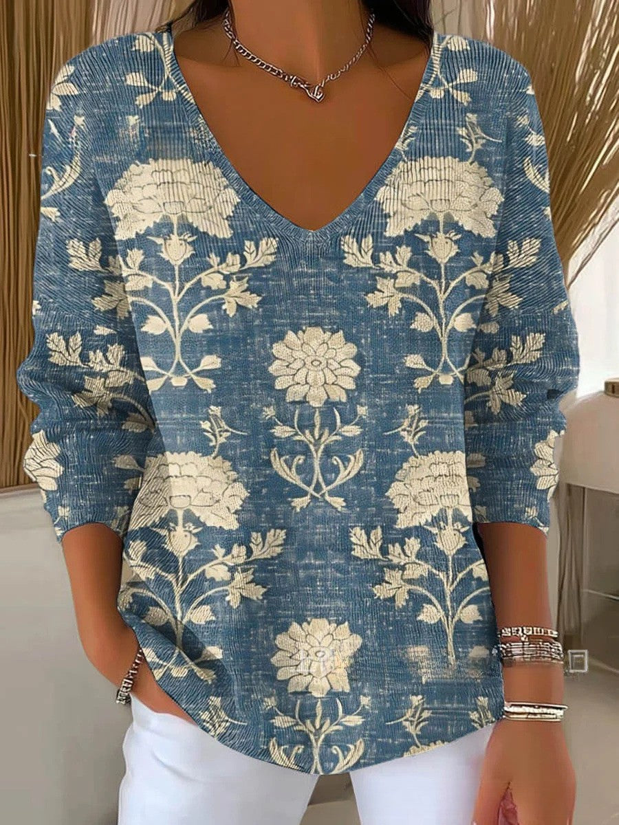 NOEMIE | Pull à col en V