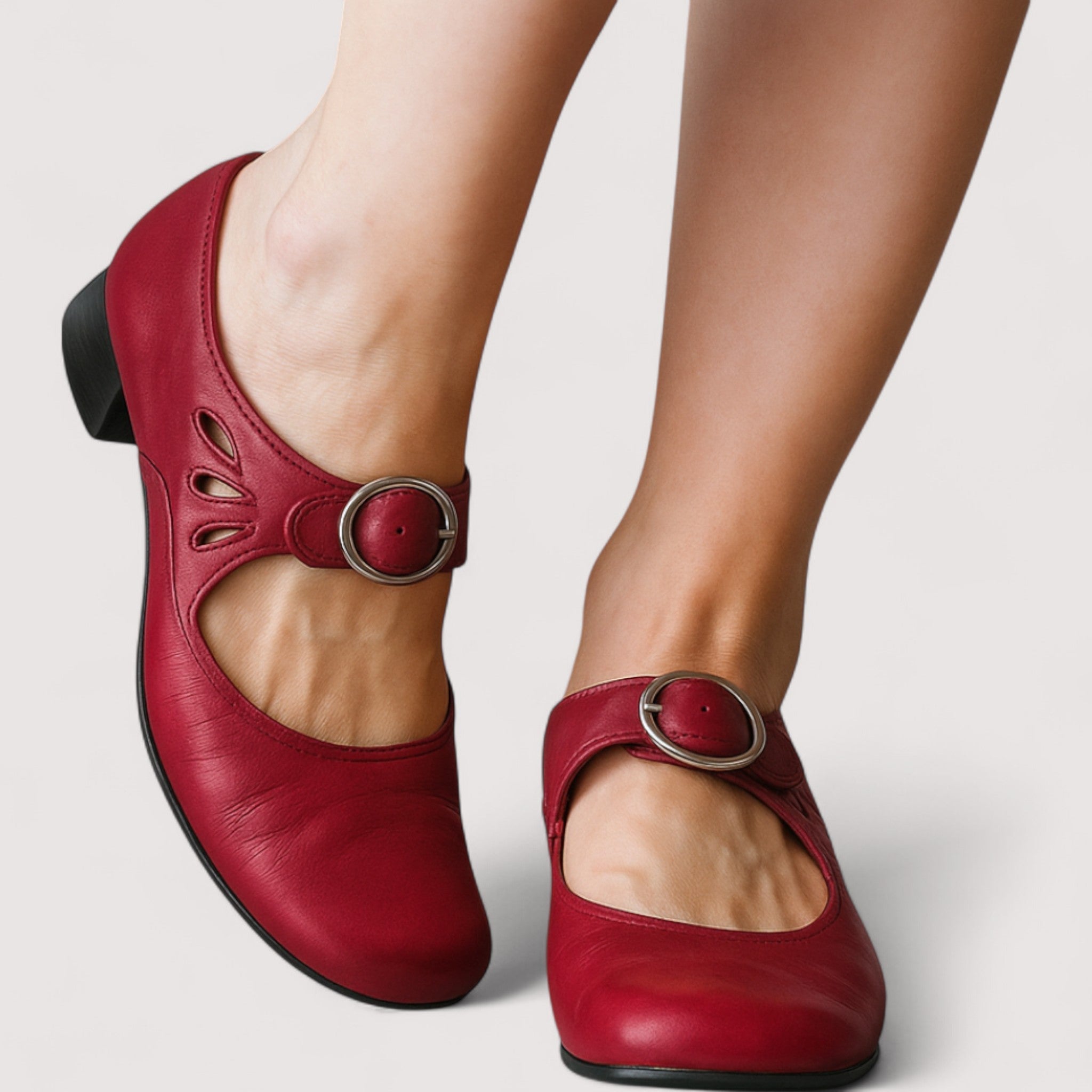 Clara - Décolleté Élegant en Ecopelle