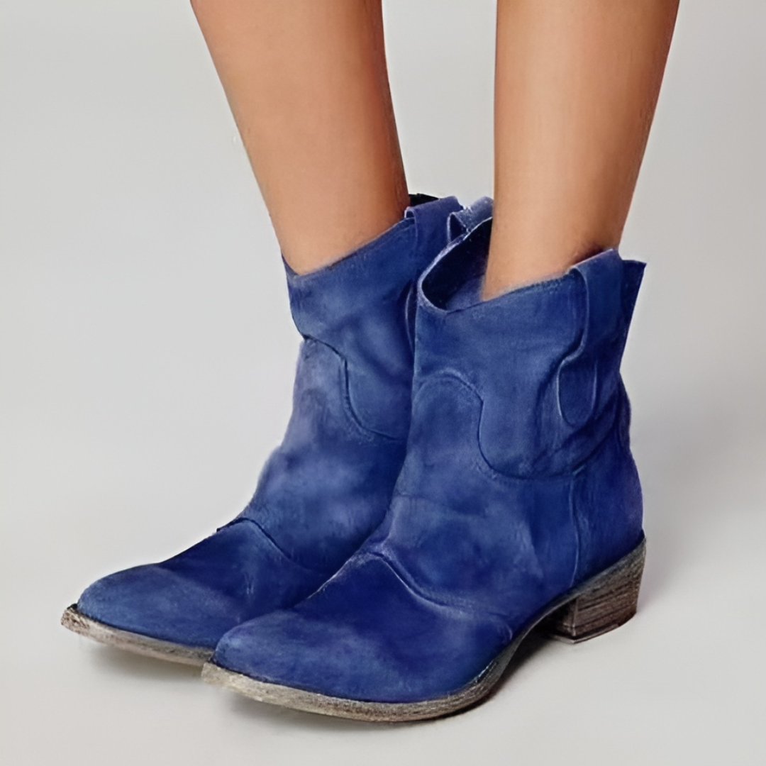 Alessia – Bottines en Daim