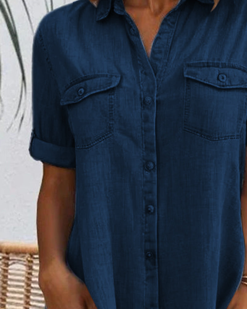 Luna | Robe en denim confortable