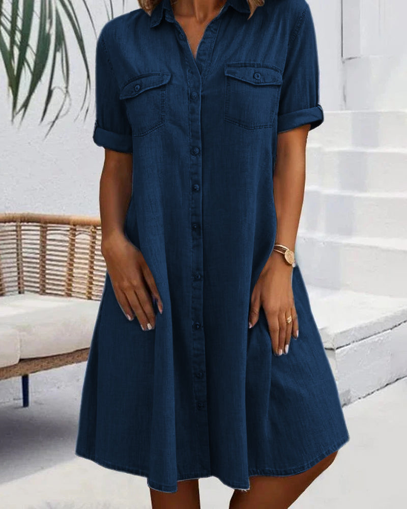 Luna | Robe en denim confortable