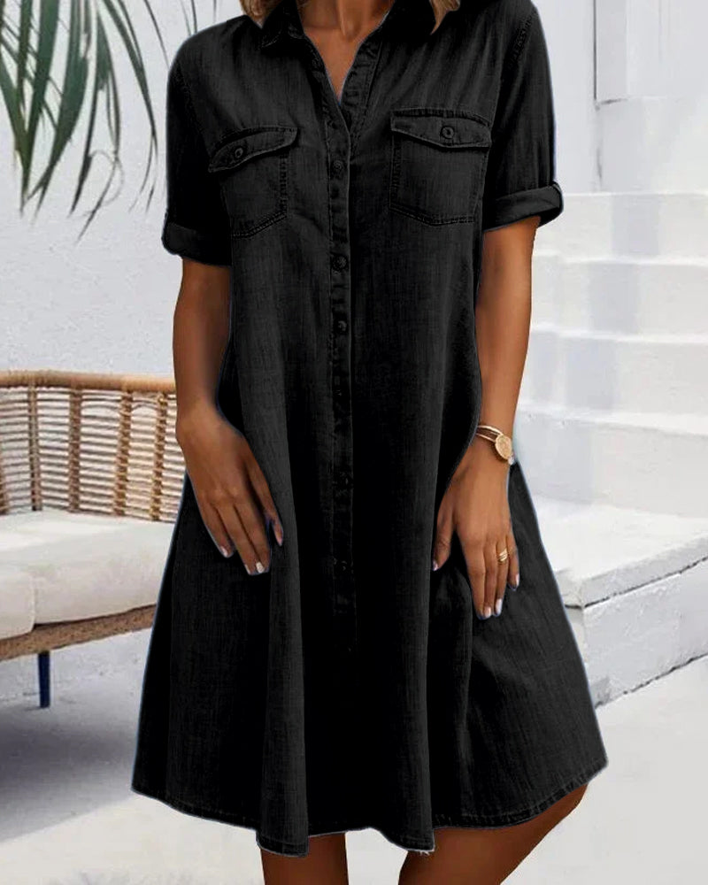 Luna | Robe en denim confortable