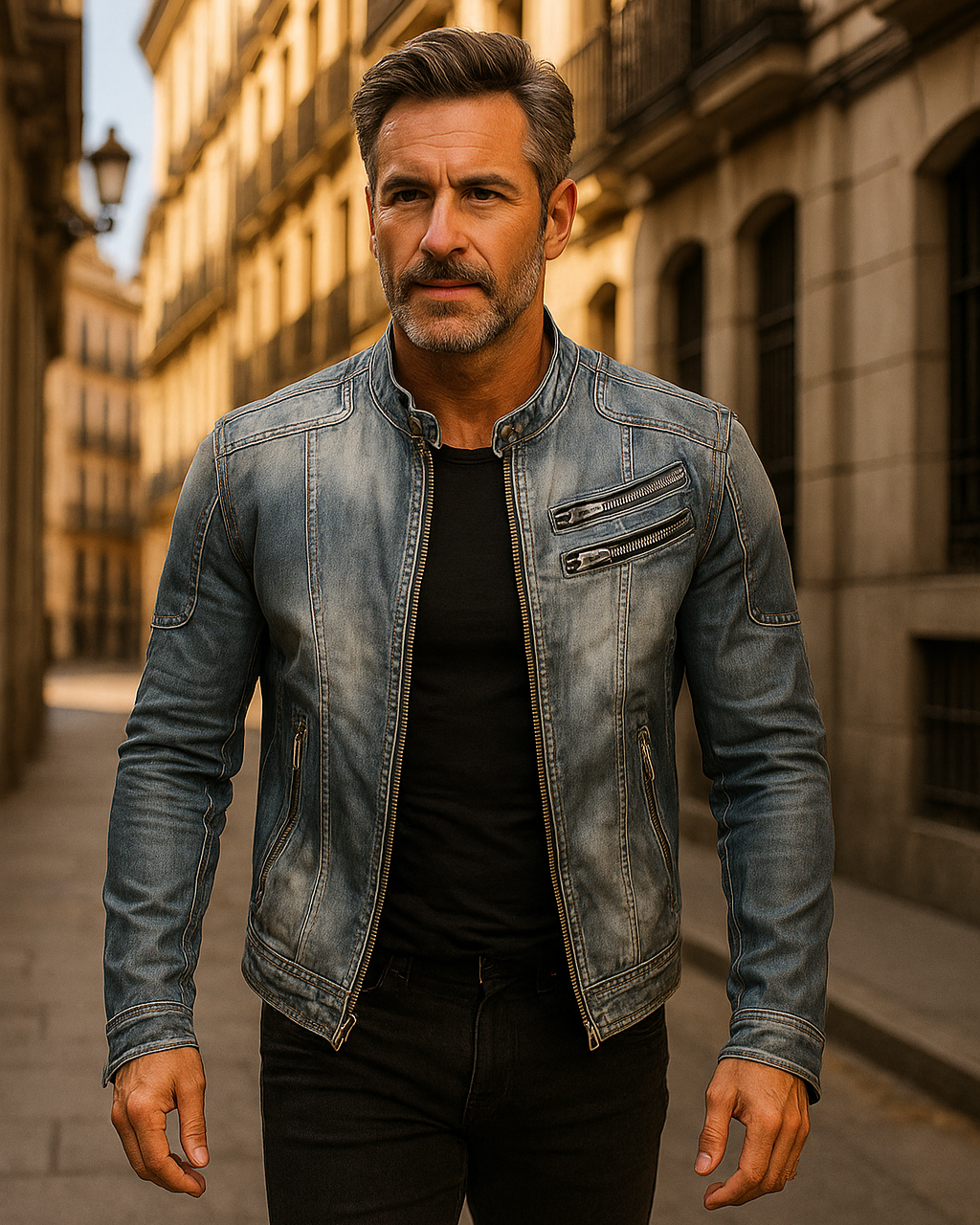 ALESSIO | Veste en jean de saison.