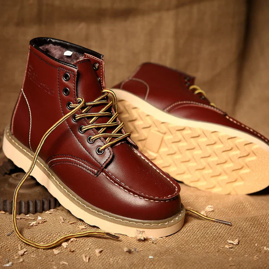 Cole™ | Bottes en cuir rétro