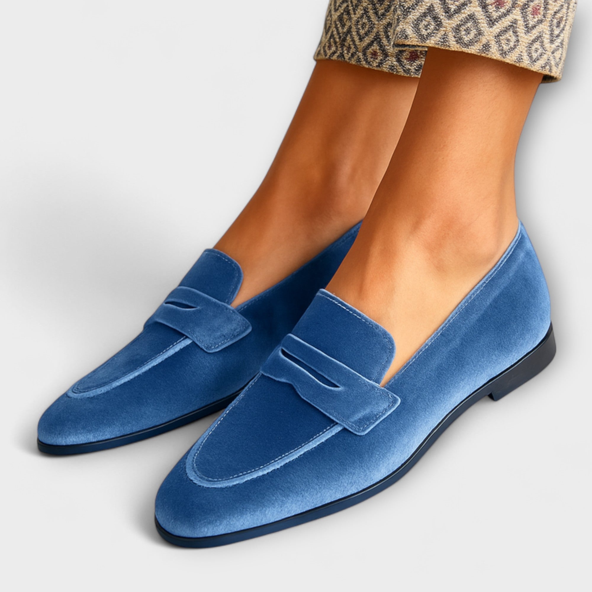Louise - Doux Velours Mocassins