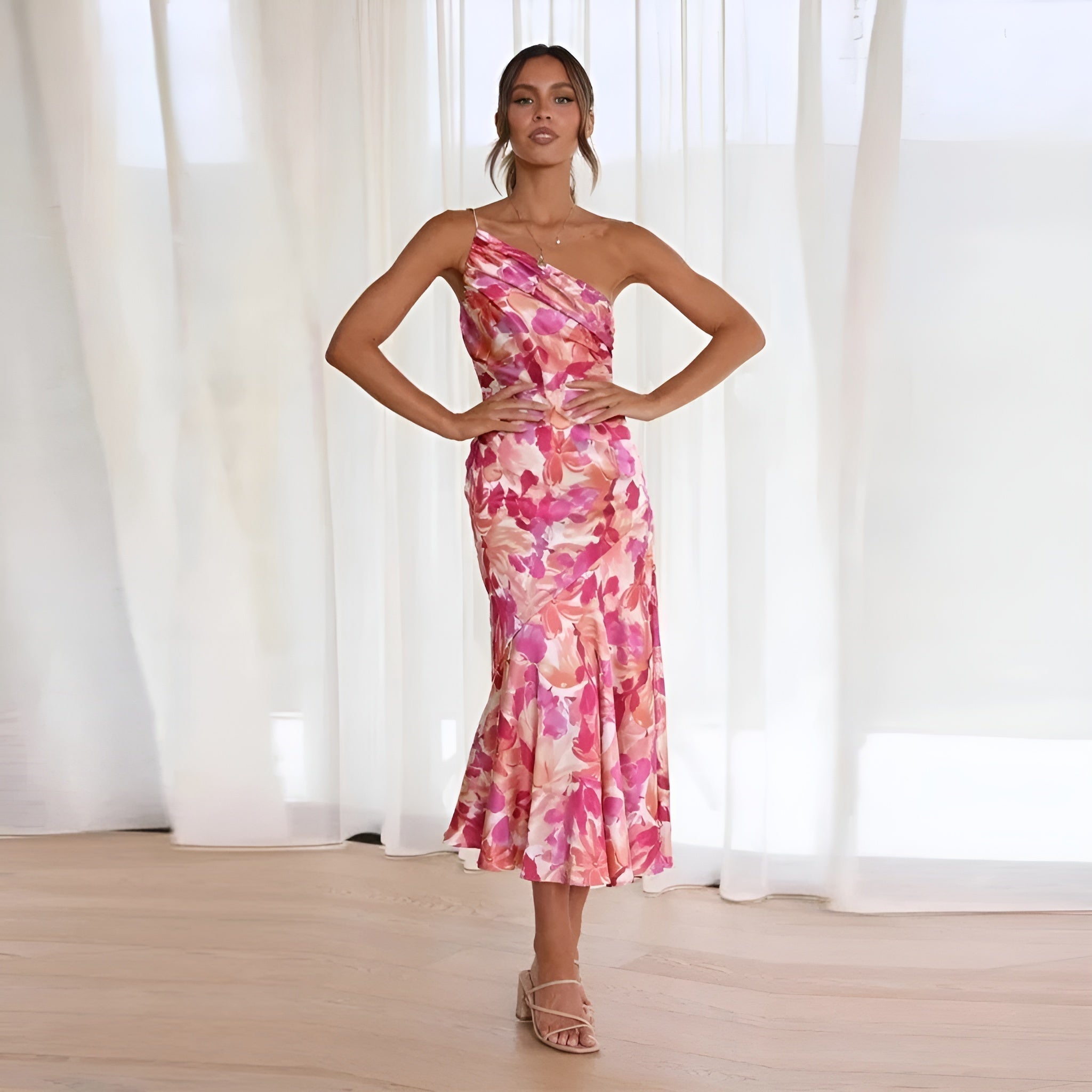 Robe Maxi Floral Élégante Laluna®