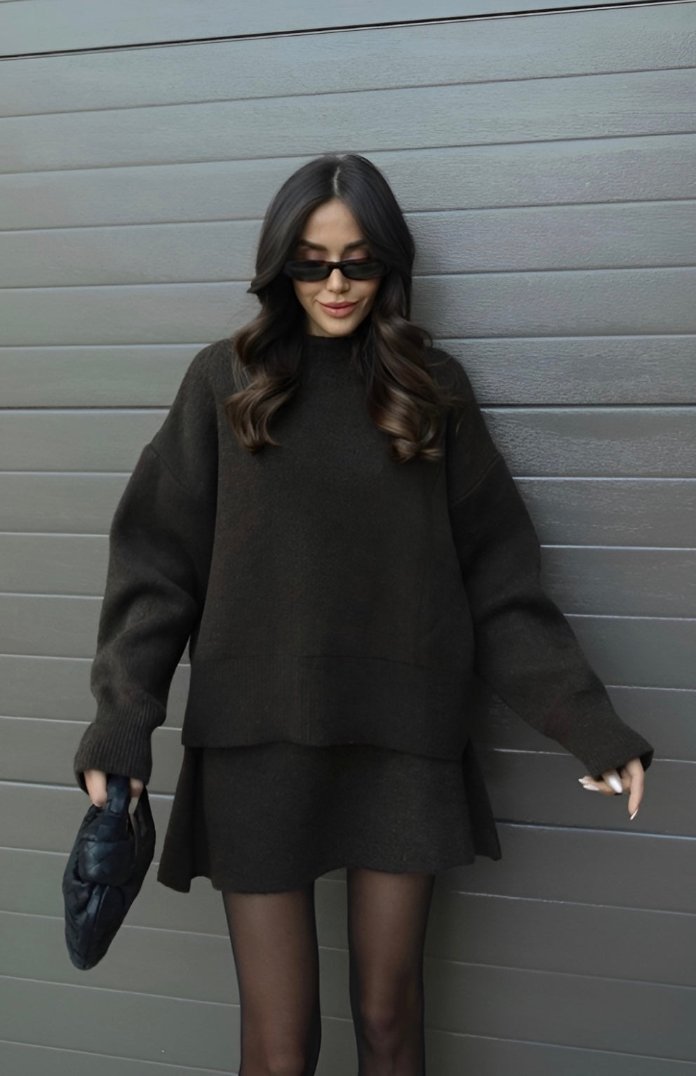 Marie™ | Ensemble Maille – Pull & Jupe