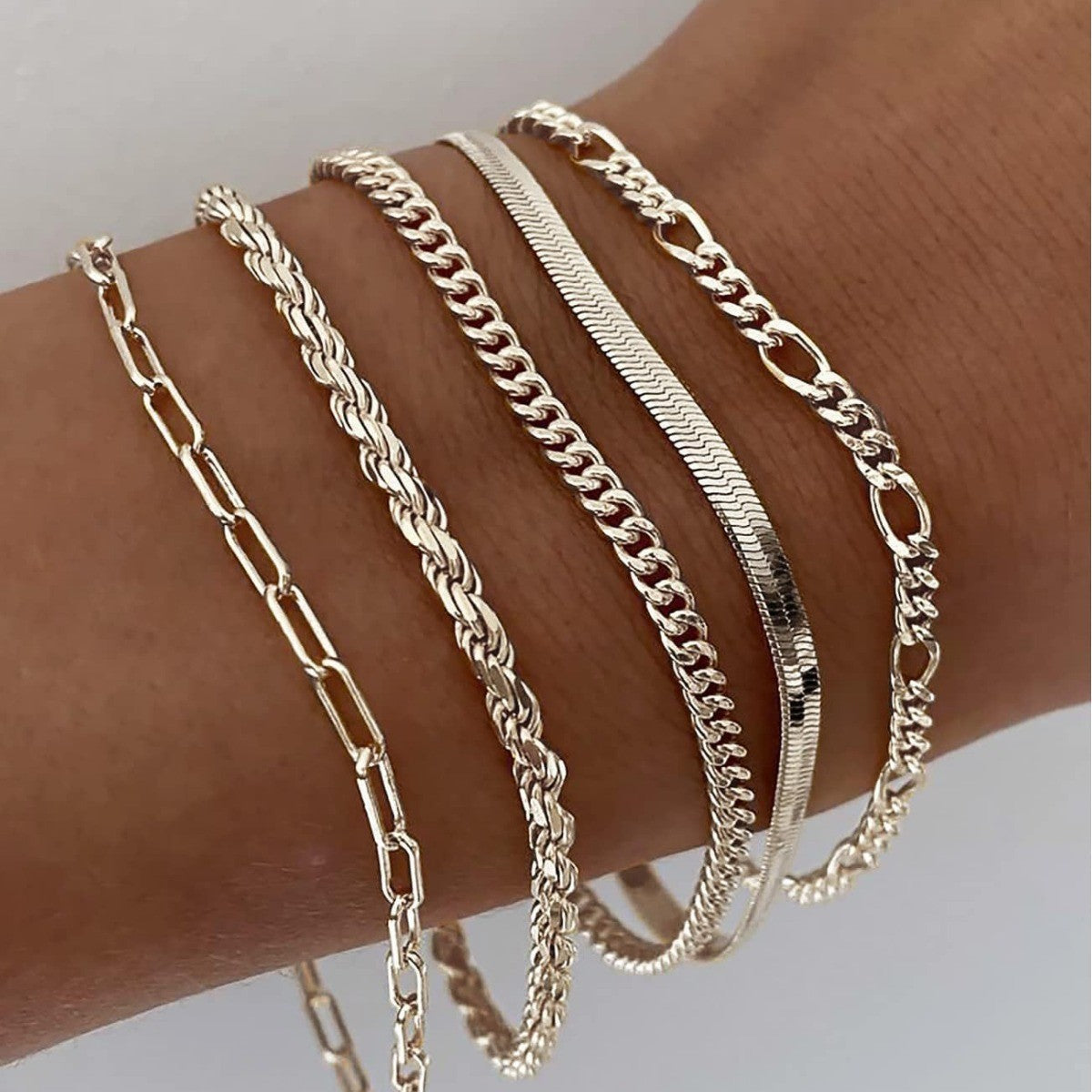 Ensemble de bracelets Ellis Renner | Or