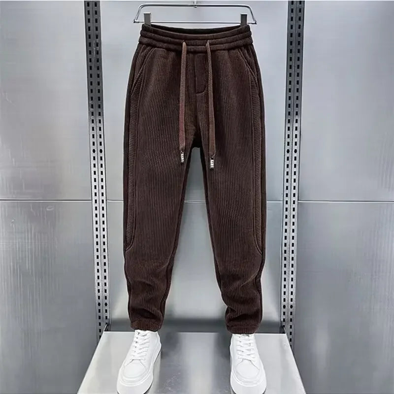 Laurent™ | Pantalons Côtelés au Design Contemporain