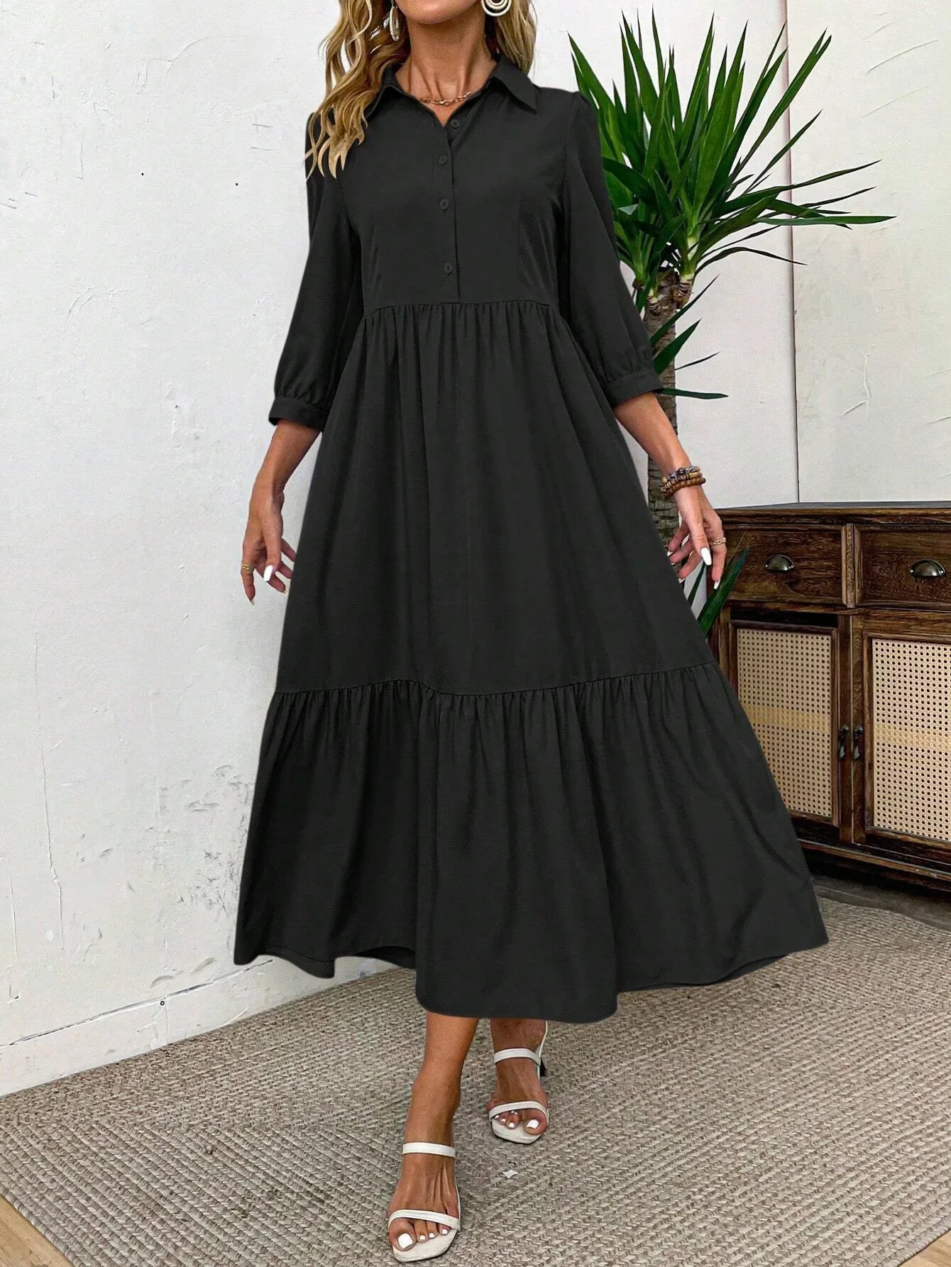 Luna | Robe en Chiffon Légère