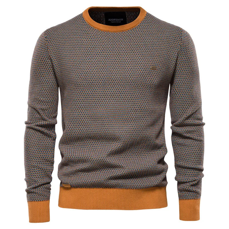 MIRAVO | Pull pour homme à motif à carreaux
