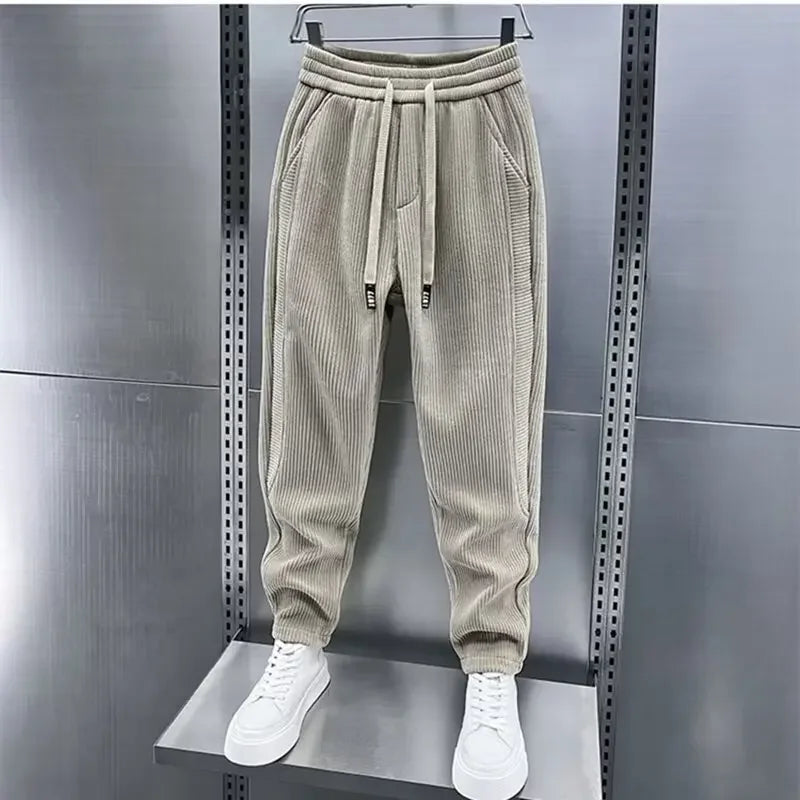 Laurent™ | Pantalons Côtelés au Design Contemporain