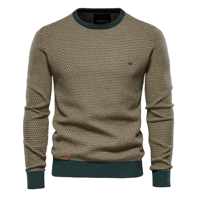 MIRAVO | Pull pour homme à motif à carreaux