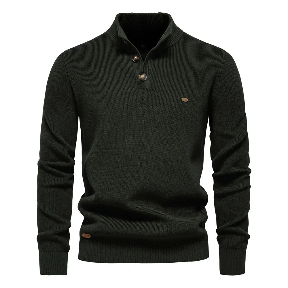 MIRAVO | Pull homme avec design à boutons