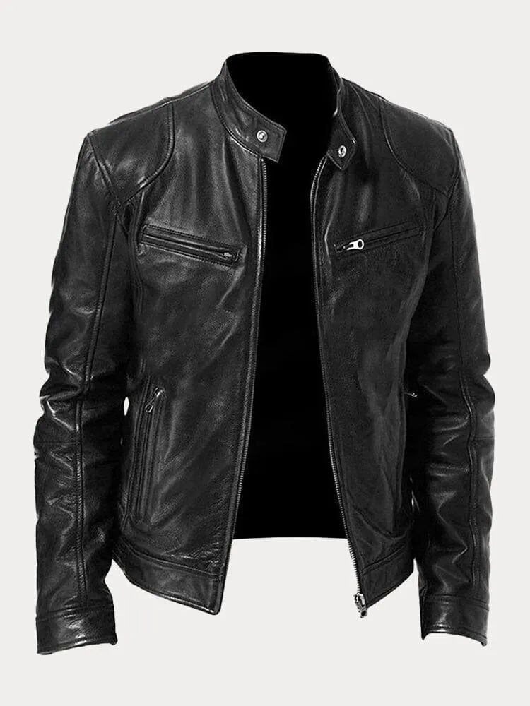 SCOTT | Veste en cuir de saison.