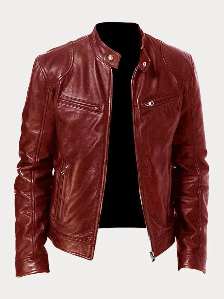 Veste en cuir