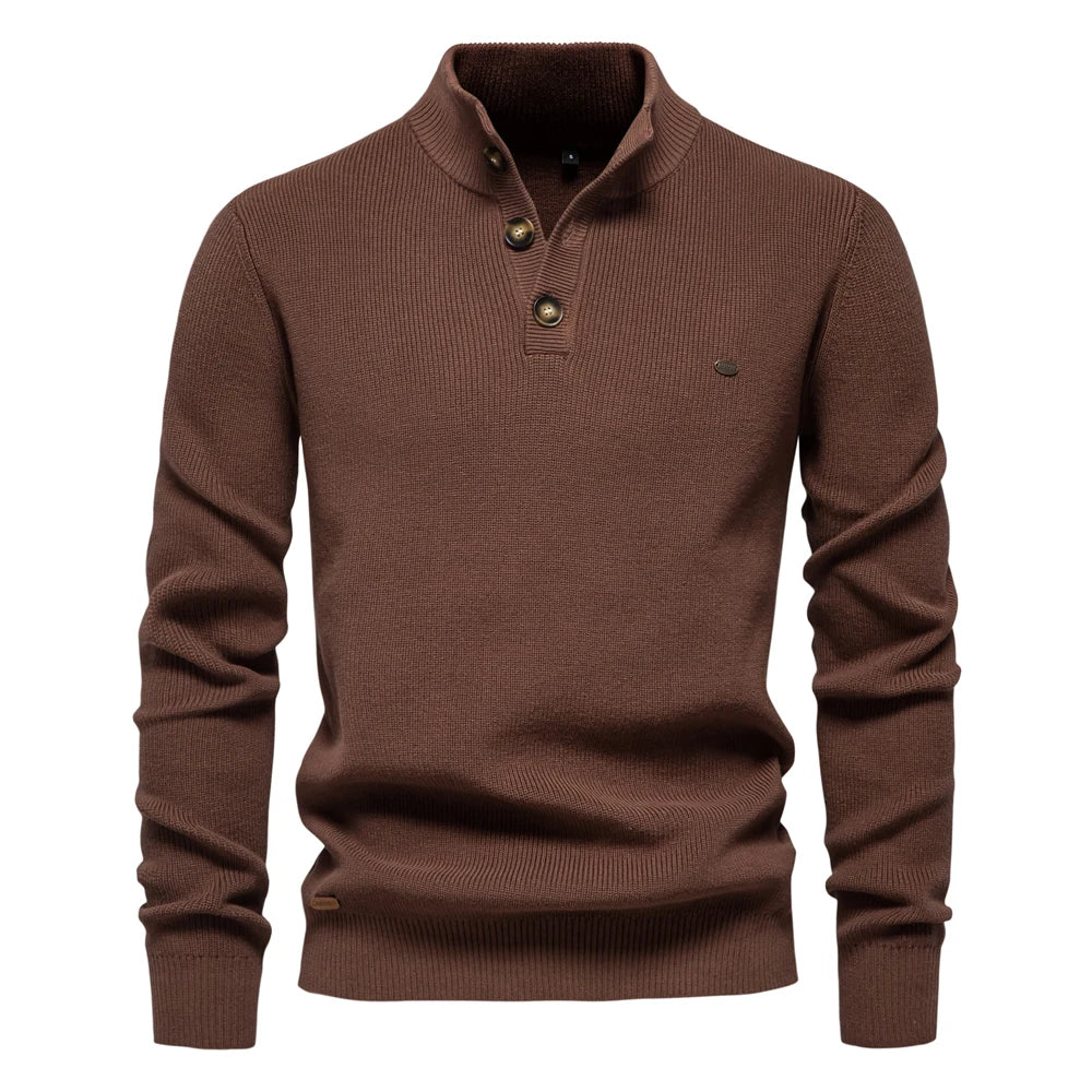 MIRAVO | Pull homme avec design à boutons